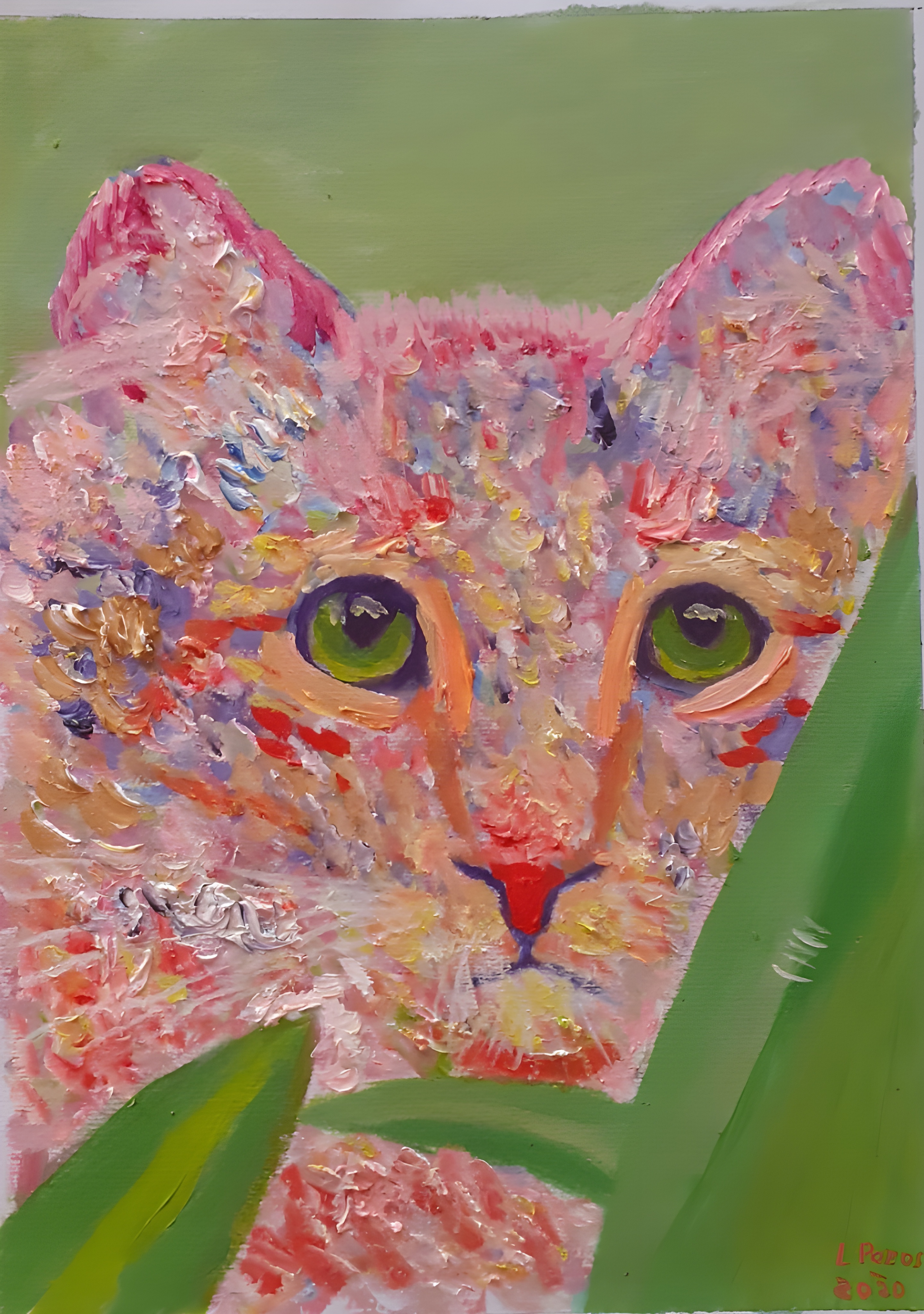 Obra de arte abstracta 1